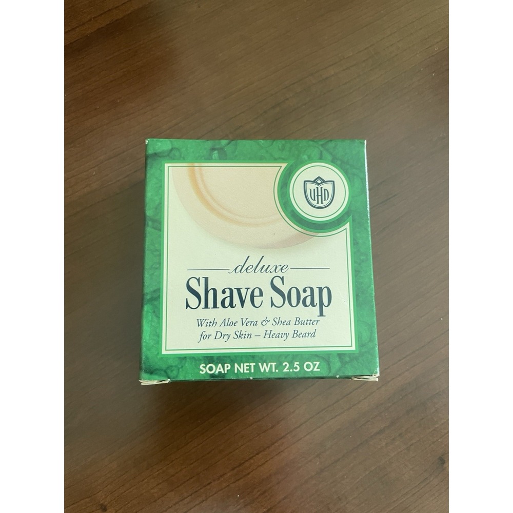Van Der Hagen Deluxe Shave Soap For Dry Skin Heavy Beard 2.5 oz